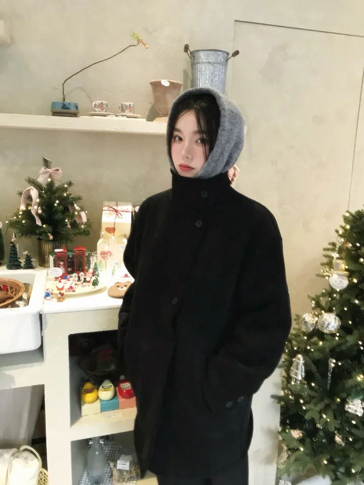 [하객룩💖] 스웨이드 무스탕 하프코트 (2c) 상세 이미지 4