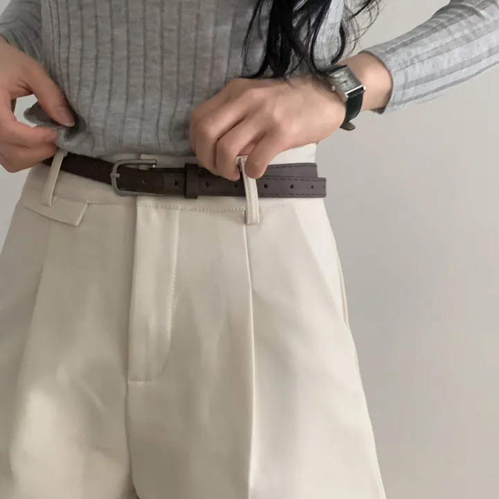 단독판매 [벨트SET/말라핏!] 말라보여, 무브 반바지 숏팬츠 슬랙스 - 4color 상세 이미지 27