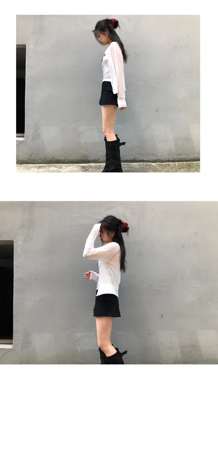sheer ring cardigan (5color) / 시어 링 가디건 상세 이미지 11