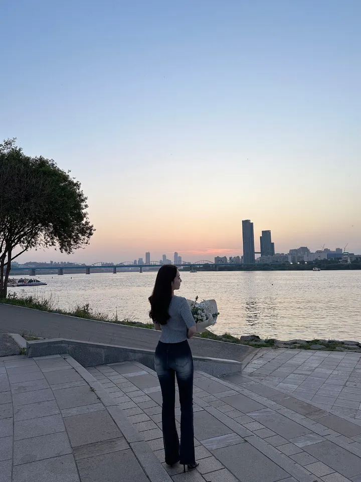 [자체제작/허리쏘옥/히든밴딩/기본,롱ver] -3kg 몸매 보정 워싱 롱 부츠컷 데님 청바지 롱팬츠 상세 이미지 82