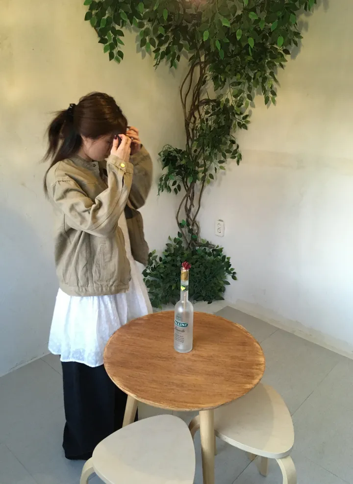 [봄신상💐](2colors/주문폭주🎉/투웨이) 빈티지 블루종 코튼 면 라이더 점퍼 자켓 jk 상세 이미지 24