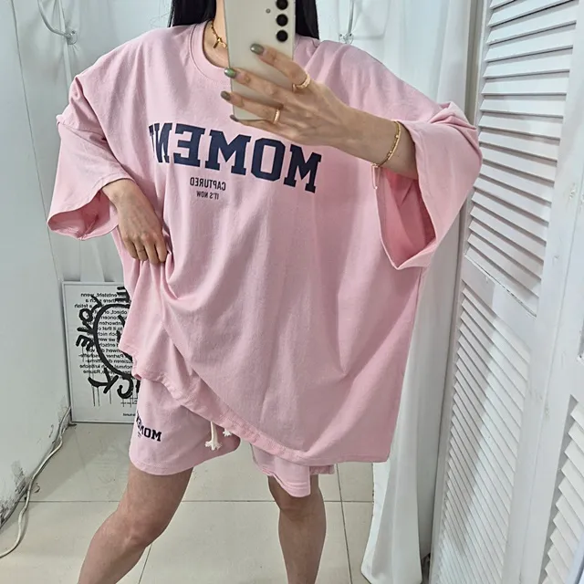 [4COLOR/~3XL] 오버핏 모먼트 트레이닝세트 상세 이미지 23