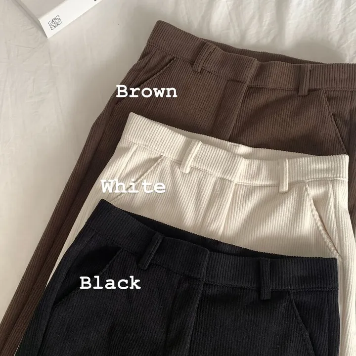 *코듀로이* ~2XL [기장선택/융기모] 도톰 스판 골덴 히든밴딩 하이웨스트 슬림부츠컷 슬랙스 고퀄 몸매보정 키작녀 키큰녀 빅사이즈 상세 이미지 7