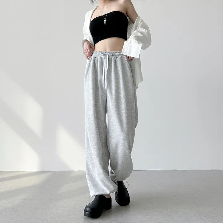 [데일리템] 요거트 컬러 벌룬핏 와이드 트레이닝 일자핏 롱팬츠 상세 이미지 74