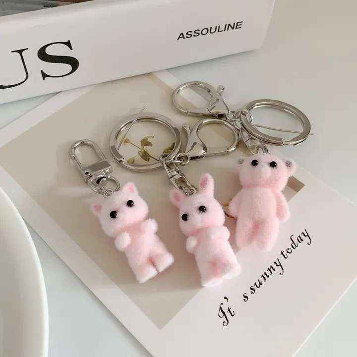 [🐻🐰🐱] 귀여운 아기 토끼 곰돌이 곰 고양이 키링 상세 이미지 17
