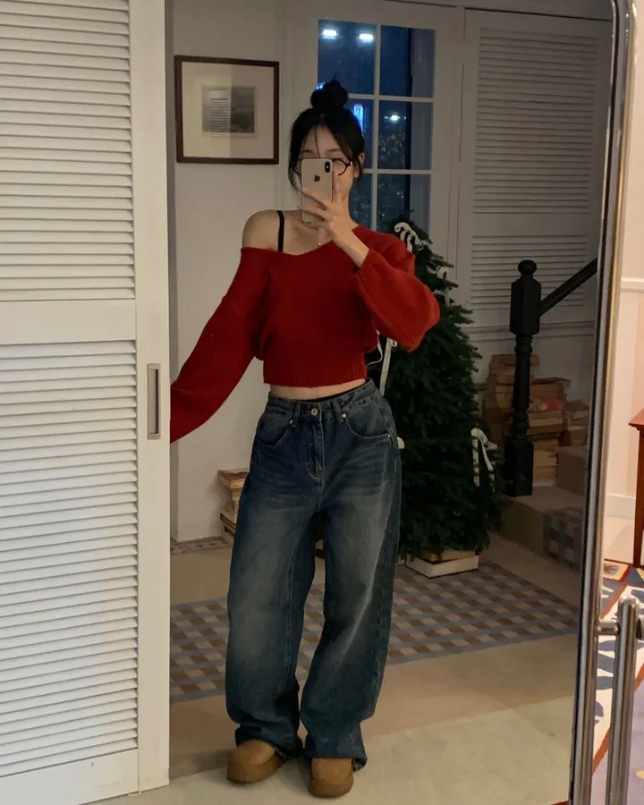 주문폭주🔥[핏보장/말라보이는핏] 핀턱 데님 와이드팬츠 상세 이미지 38