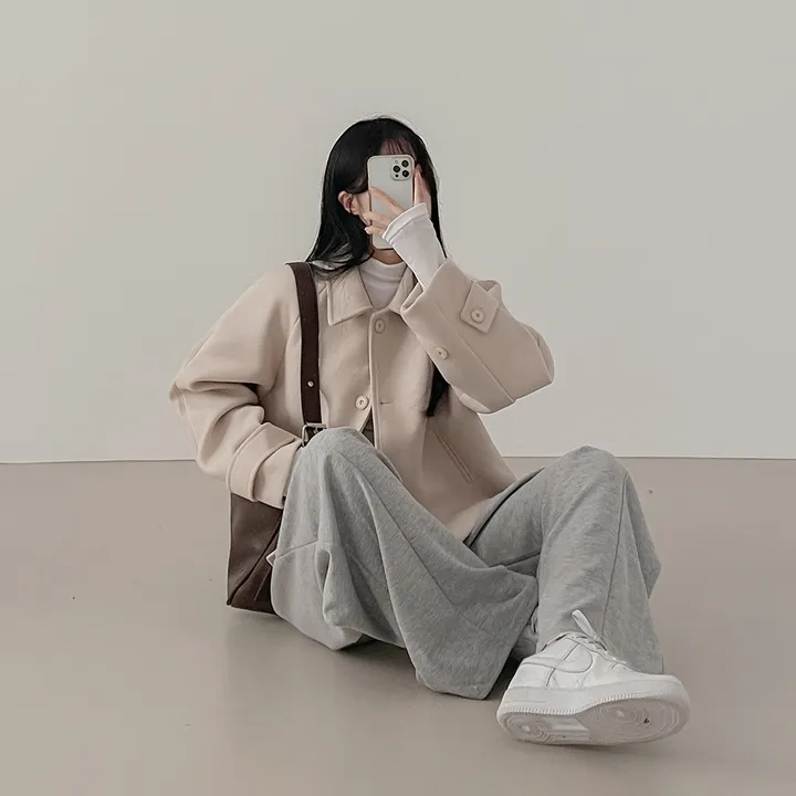 [데일리/클래식무드]카라 숏코트 상세 이미지 21
