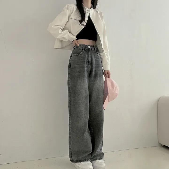[3단기장/S-2XL/인생데님👖] 로킷 데님 와이드핏 롱 워싱 데님 팬츠 6colors 상세 이미지 20