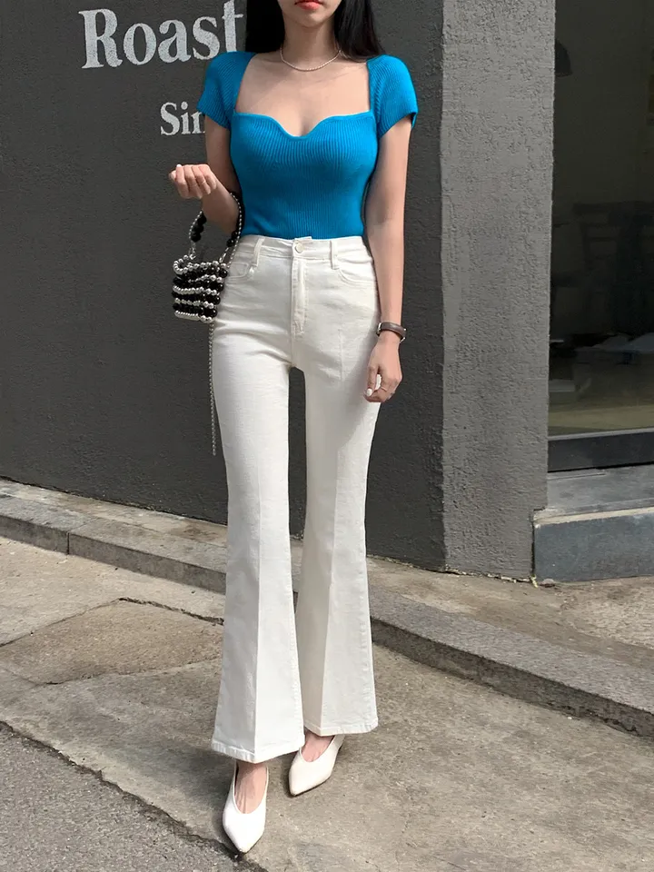 단독) 볼링레직기밴딩부츠컷 pants 💗2ver.숏/롱 (xs사이즈,숏기장 추가!) 상세 이미지 93