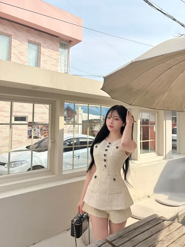 치크 트위드 투피스 *핏보장*!! 고퀄리티원단🩷💕 상세 이미지 8