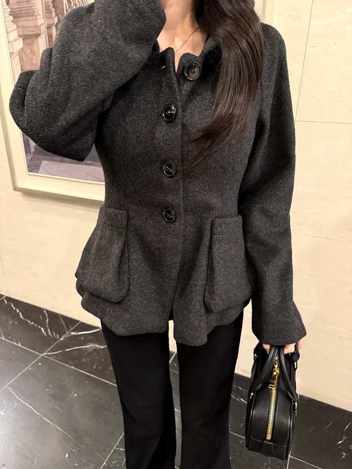 헤르미온느 마녀 울 코트 상세 이미지 6