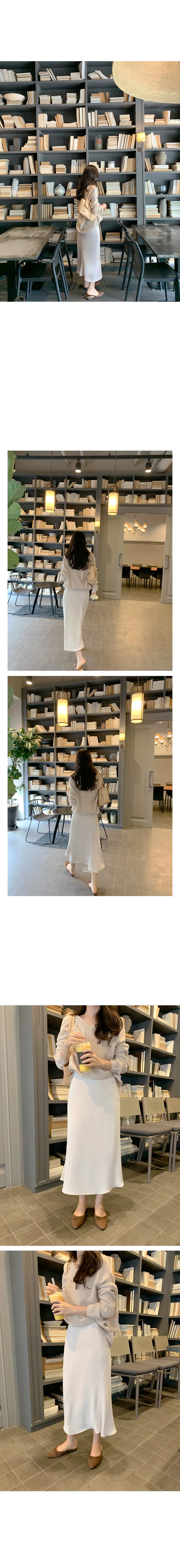 ⚜국민인생스커트⚜[10만장돌파🏆](+뉴컬러🩰/롱ver.💗)[승마살삭제핏/인생치마🩰/후기1만개🕊] 단독제작) 원조핏"1위" 쉐딩 스커트 - 14color 상세 이미지 43