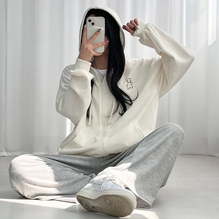 냥냥이 백레터링 오버핏 후드집업 ✔️후드집업 후드 집업 오버핏후드집업 캐릭터 뒷나염 교복후드집업 학생후드집업 빅사이즈 상세 이미지 18