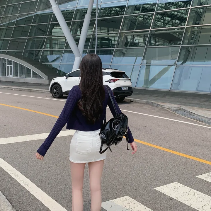 [ 인스타폭주 ] 프론 꽈배기 크롭 니트 가디건 상세 이미지 13