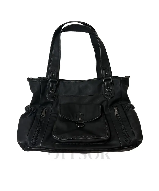 레거시 레더 숄더백