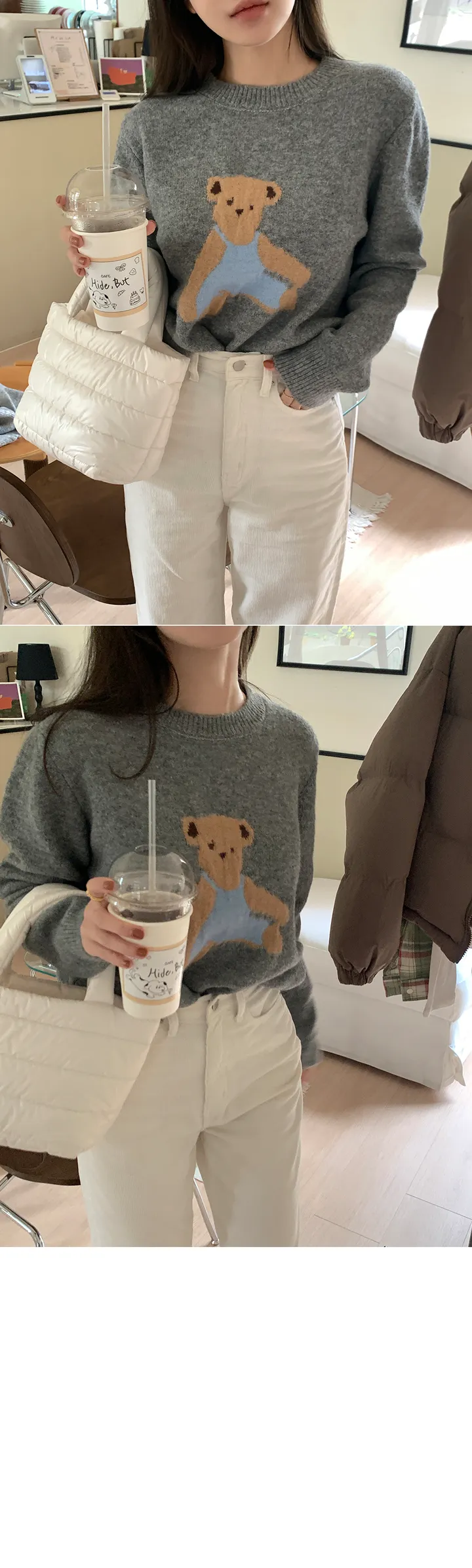 [주문폭주/당일출고🖤] 스노우 파스텔 크롭 숏 패딩 pd (웰론솜)(생활방수가능) 상세 이미지 63