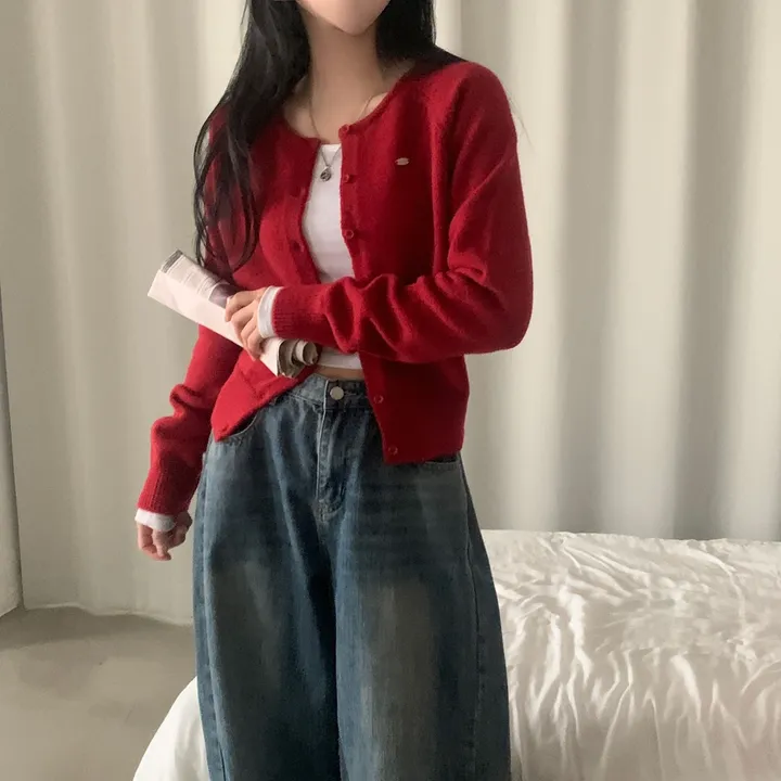[후기보장🤍/Wool] 에버닌 펜던트 니트 가디건 - 7color 상세 이미지 20