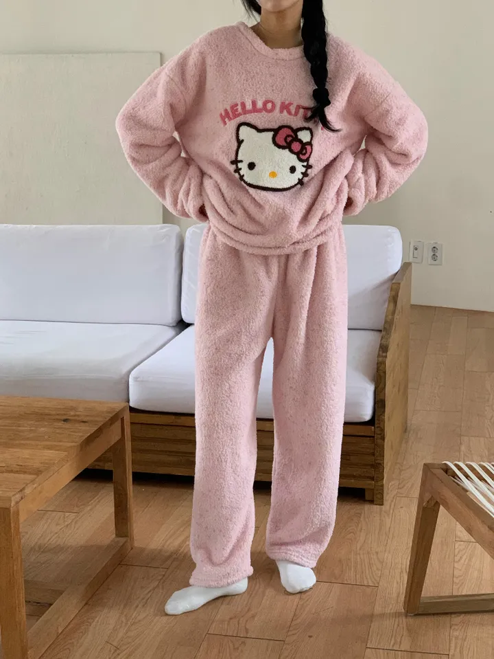 키트 포근 극세사 수면 잠옷 세트 상세 이미지 17
