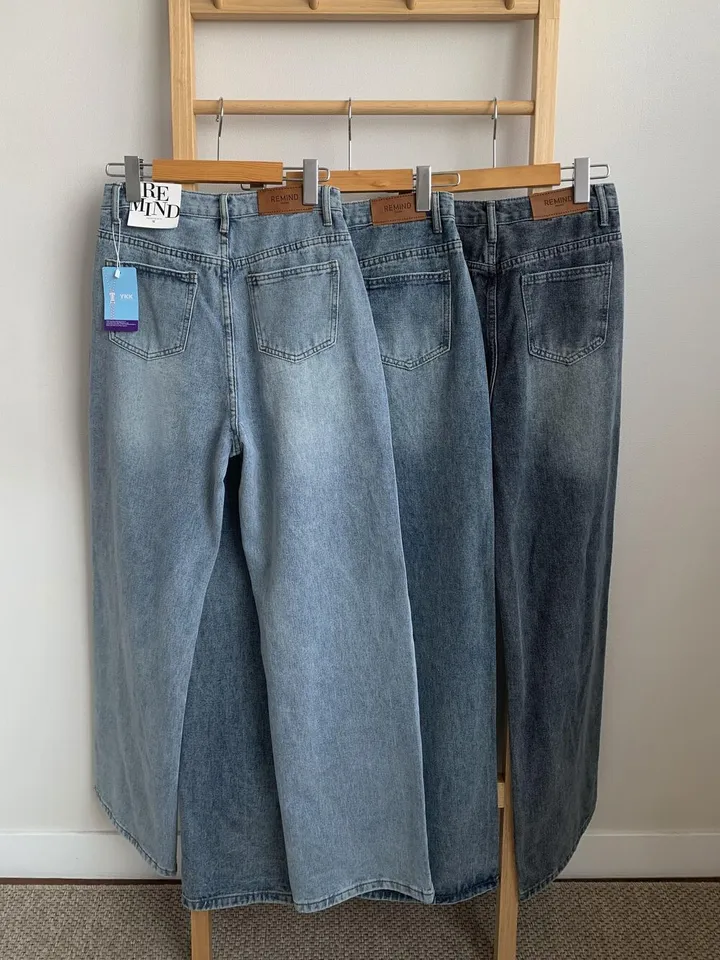 ~2XL [기장선택/인생데님!] 프리미엄 워싱 빈티지 롱 와이드 데님 팬츠 키작녀 키큰녀 기장선택 봄 가을 사계절 상세 이미지 30