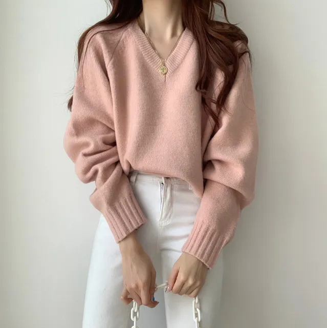 [ 무조건 소장 추천! 인기만점 ] 데일리 루즈핏 V넥 니트 상세 이미지 40
