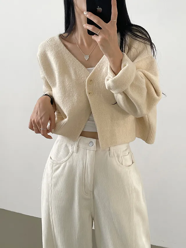 [한파대비/3기장~2XL!] 스냅버튼 융기모 코듀로이 골덴 폴딩 와이드팬츠 4color 상세 이미지 16