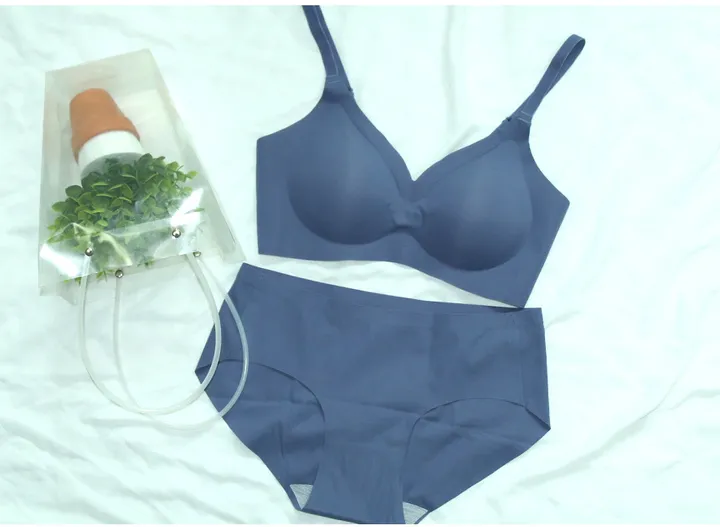[볼륨업❤~XXL까지!👌] 보들보들한 심리스 밀착 볼륨업 노와이어 여성속옷 브라팬티세트 8색상 / N6050 상세 이미지 21