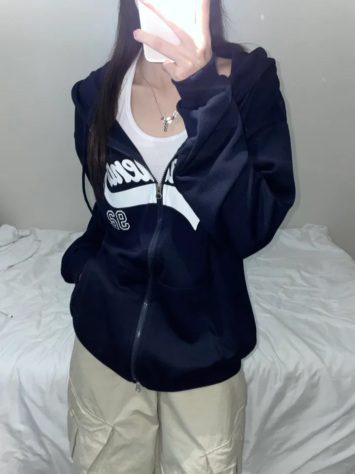[unisex/쭈리] 디나 데일리 투웨이 오버핏 후드집업 (4color) 상세 이미지 13