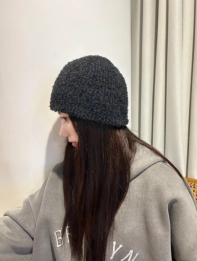 [묶음세일]블루베리 부클 데일리 일자핏 툼 비니 5color 상세 이미지 16