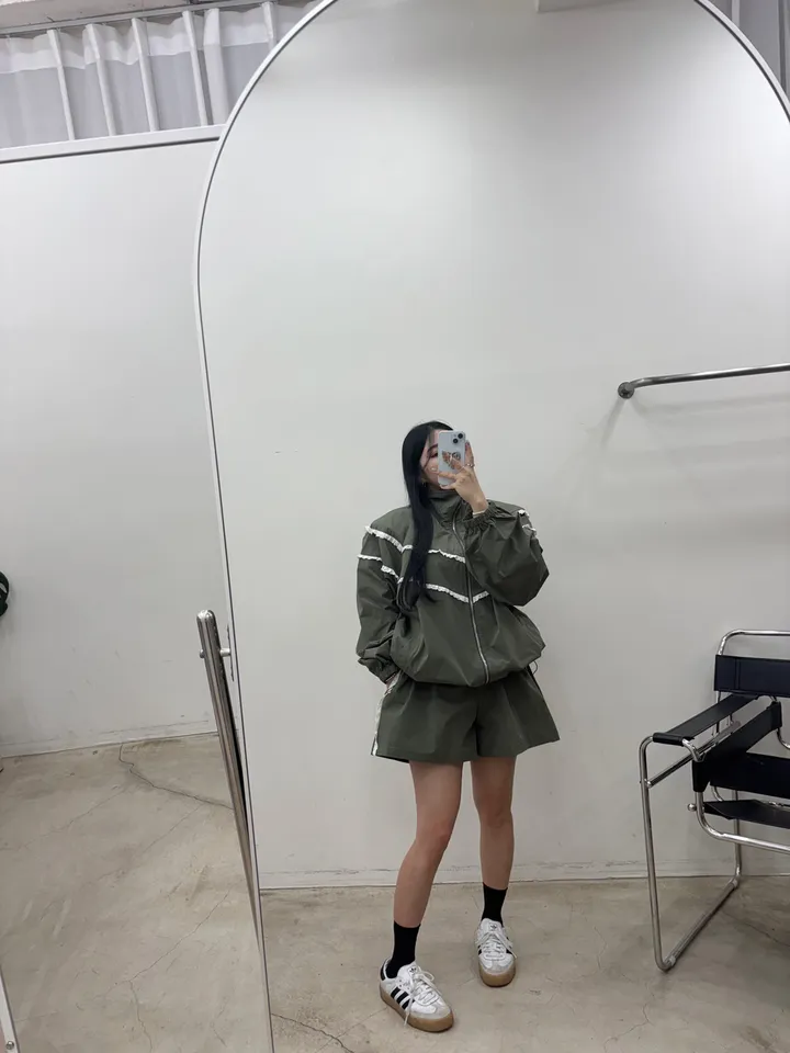 세트할인 / 레이스 오버핏 점퍼 아노락세트 4col 상세 이미지 19
