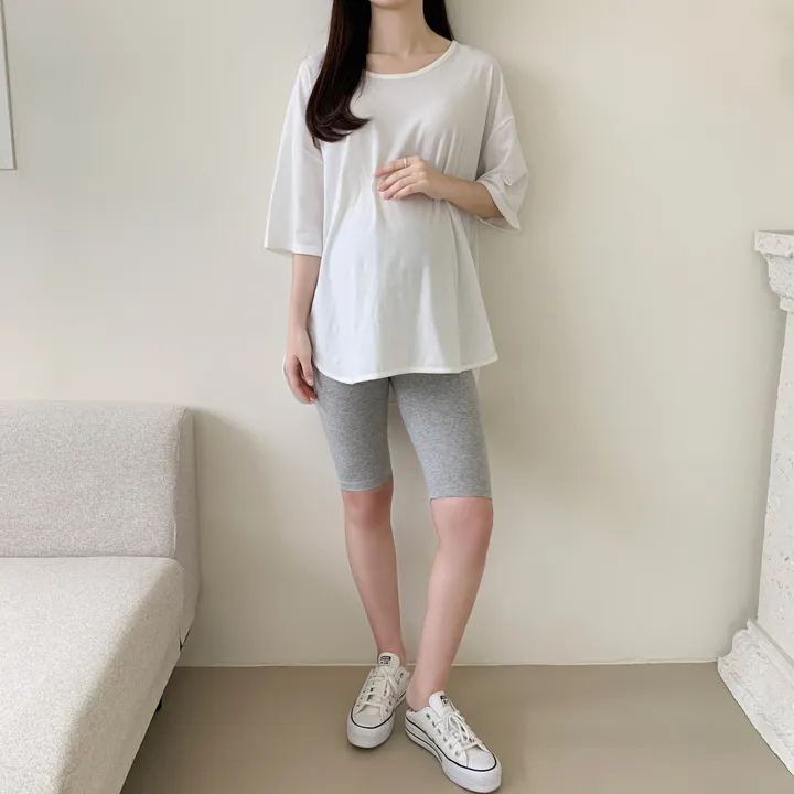 국내제작 5부 임산부레깅스 면 40수 상세 이미지 42