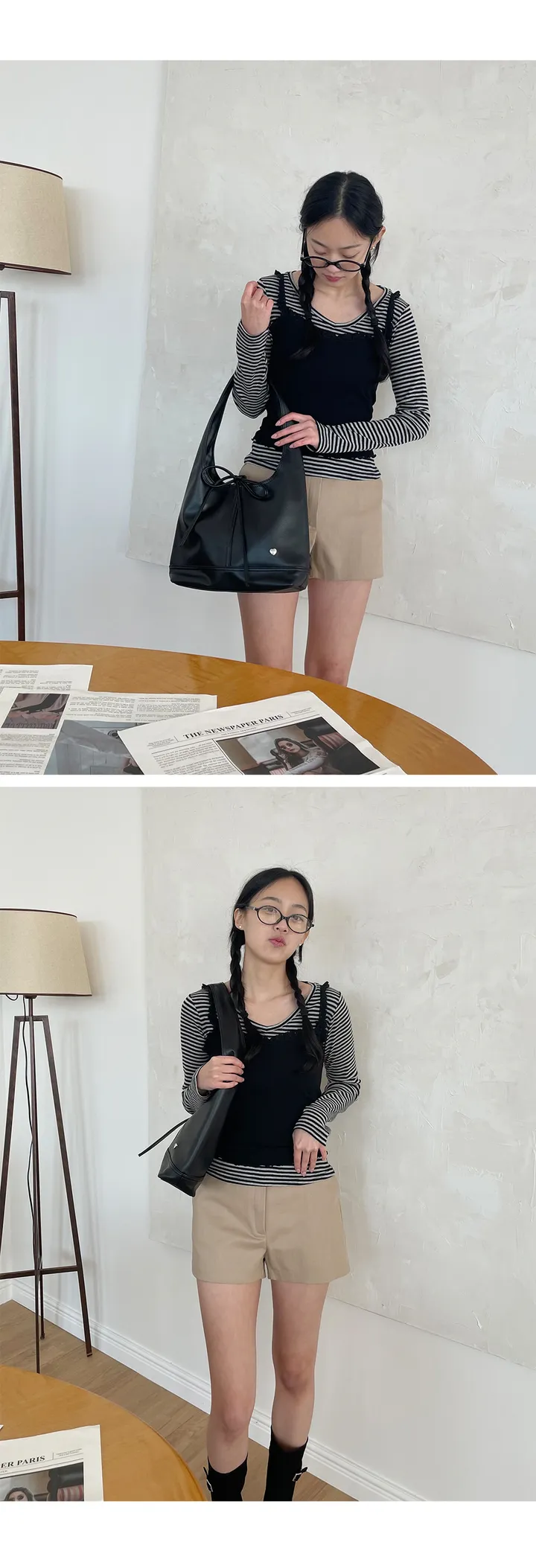코타 라운드쉐입 뿔테안경 상세 이미지 14