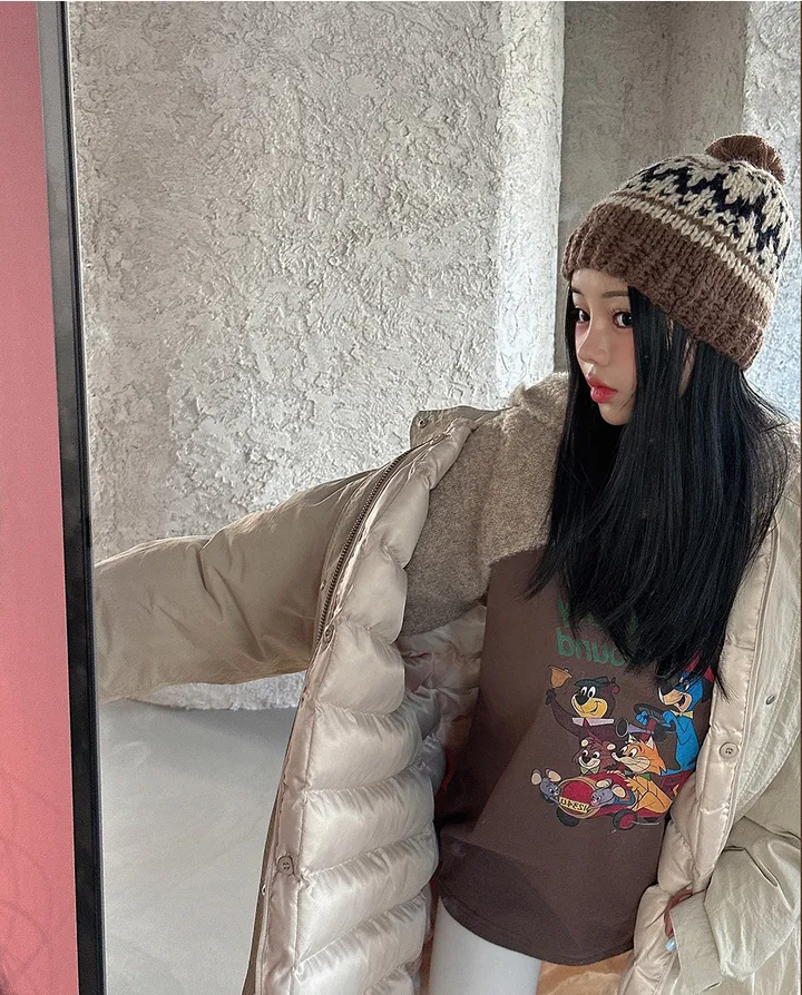 워머 레이어드 기모 레깅스 상세 이미지 24