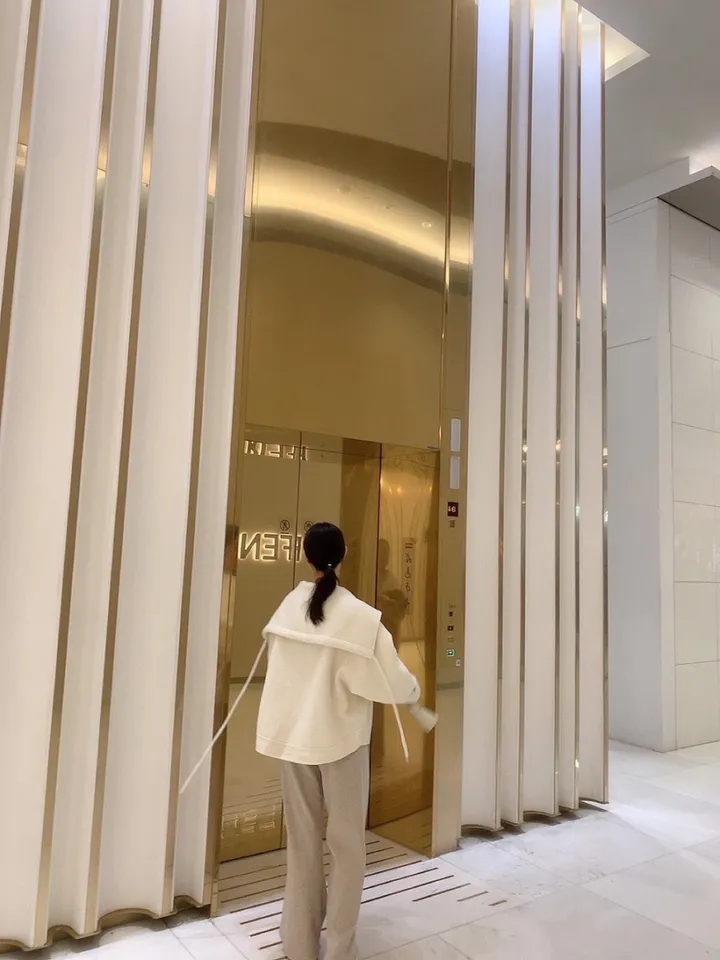 숄카라 양모 울 루즈핏 핸드메이드 숏 코트 상세 이미지 24