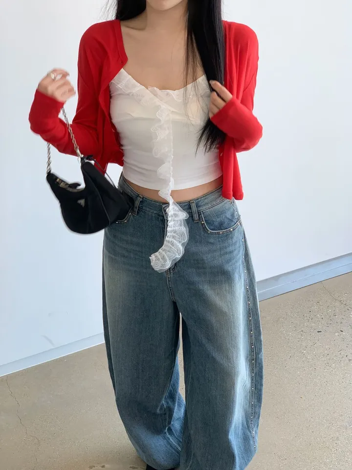 ❤‍🔥텐셀 가디건 세미크롭 여리핏 봄 여름 간절기 살안타템 상세 이미지 28