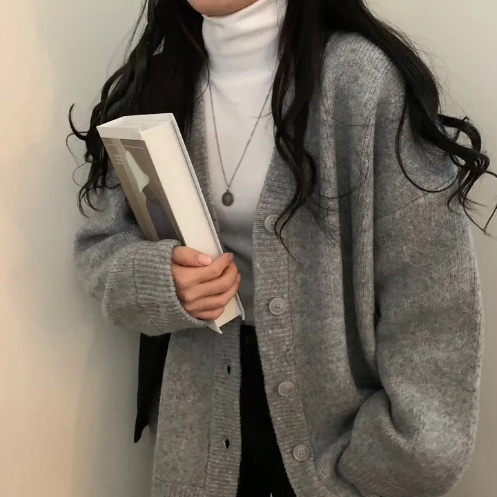 [재진행/만족도100%] 패딩만큼 따뜻한, 왕박시 울가디건, 니트 상세 이미지 5