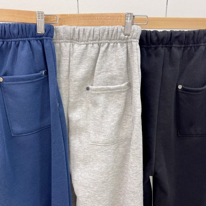 [Set/국내제작!]*핏보장* 리벳 찡 버튼 투웨이 후드집업+와이드팬츠 밴딩 루즈핏 반크롭 캐주얼 꾸안꾸 데일리 봄 가을 유니크 고퀄리티 리벳 트레이닝 세트 3color 상세 이미지 30