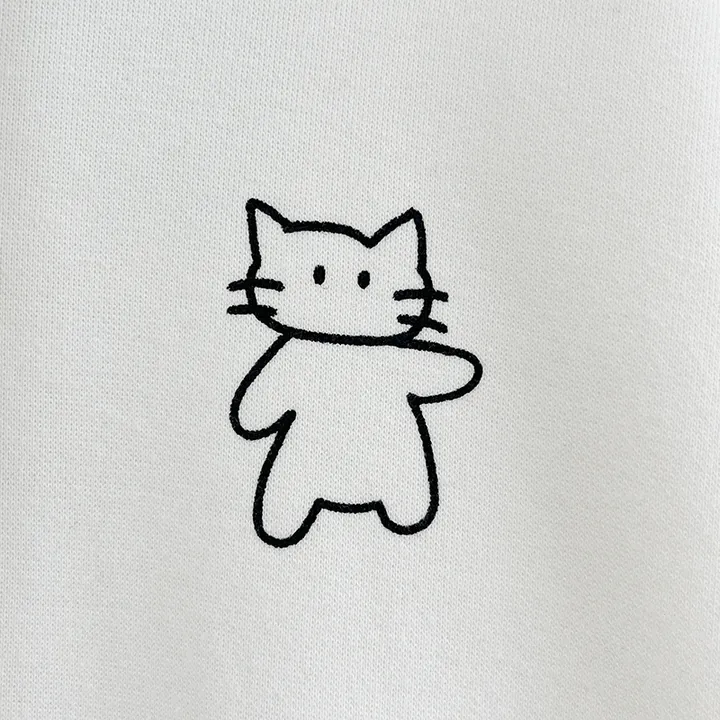 냥냥이 백레터링 오버핏 후드집업 ✔️후드집업 후드 집업 오버핏후드집업 캐릭터 뒷나염 교복후드집업 학생후드집업 빅사이즈 상세 이미지 36