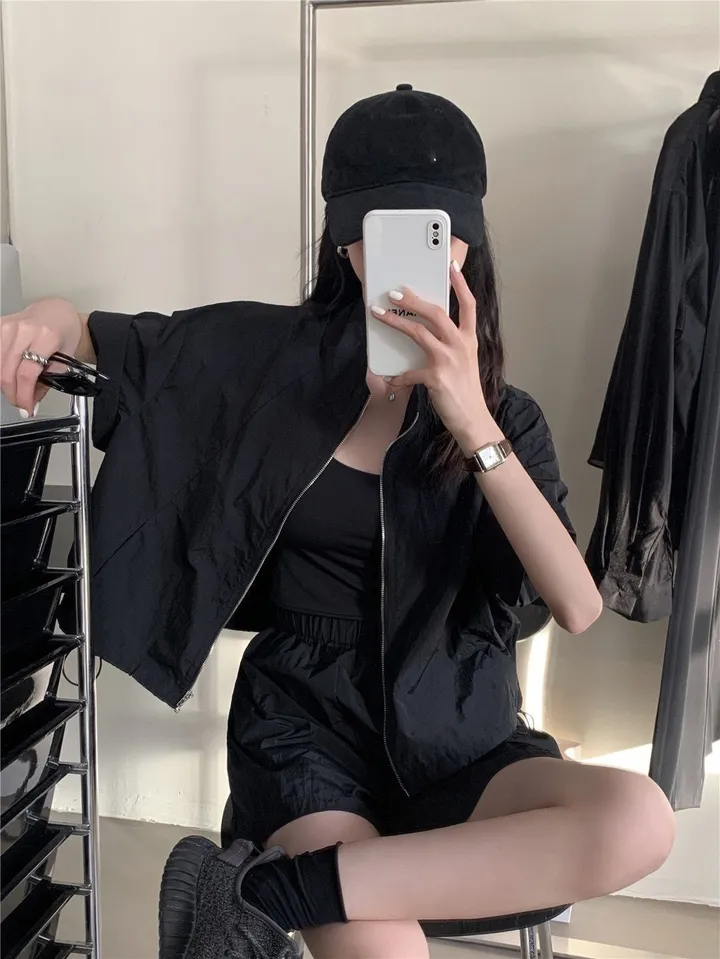 [주문폭주]바스락 바람막이 여름 트레이닝세트 4color 상세 이미지 19