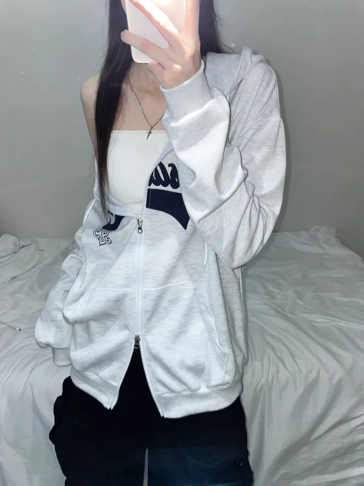 [unisex/쭈리] 디나 데일리 투웨이 오버핏 후드집업 (4color) 상세 이미지 6