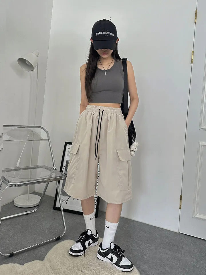 (1+1/2장가격!)[쿨링원단!5부 카고건빵반바지/버뮤다 나일론 반바지] 립톤버뮤다카고반바지 상세 이미지 13