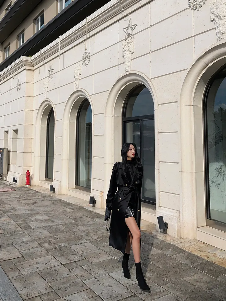 [🖤자체제작🚀바로발송]하이퀄리티 무드 트렌치 코트 상세 이미지 10
