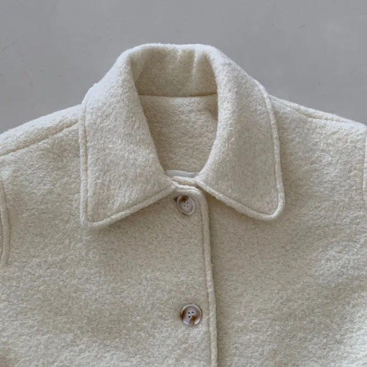 [주문폭주🔥][겨울신상⛄] 메리 부클 카라 하프 코트(2color) / 하객룩 하프코트 코트 숏코트 아우터 상세 이미지 40
