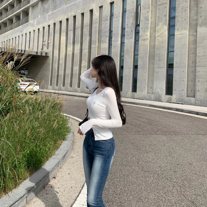 후기극찬💗 [ MADE 자체제작 ] 컬러링 워싱 중청 하이웨스트 부츠컷 데님 상세 이미지 38