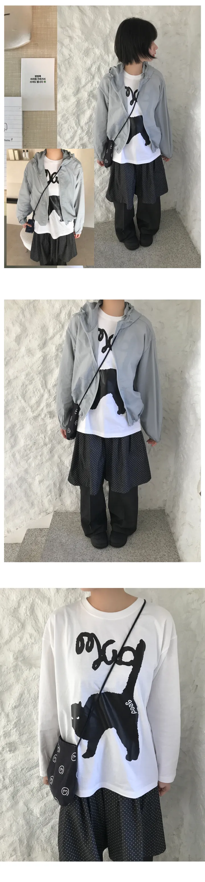 [ 당일발송 ] 후드 바람막이 점퍼 (5 color) 상세 이미지 12