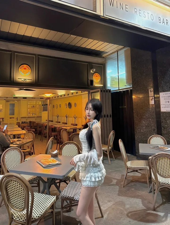 라임 레이스 세트 / 영롱 에메랄드컬러, 휴가룩, 휴양지룩 강추!! 상세 이미지 12