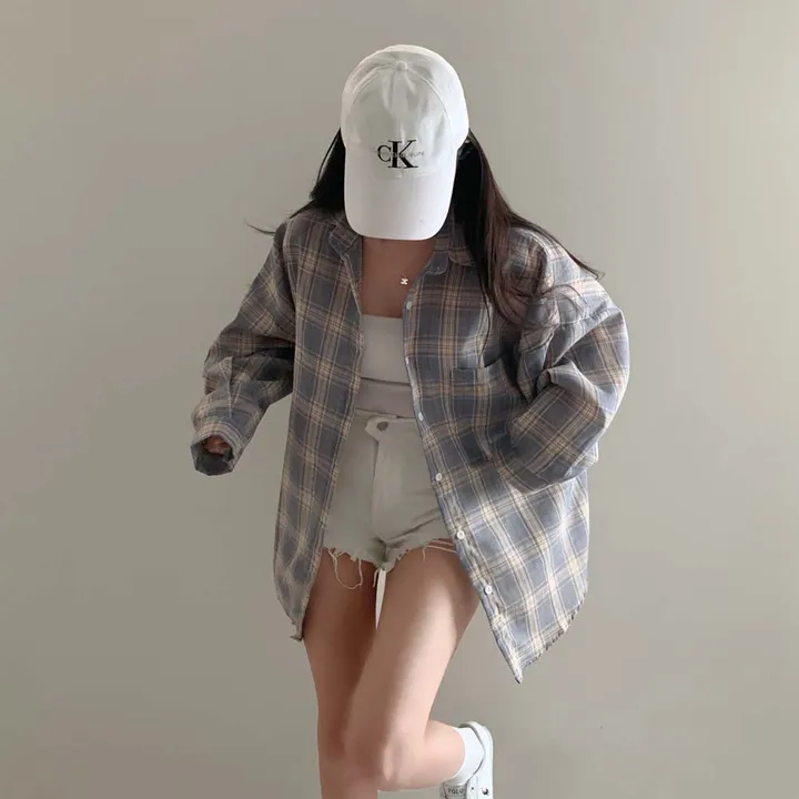 [✨8천장돌파!✨/컬러추가!]여리앤아방 체크남방 코튼 셔츠 -4color 상세 이미지 43