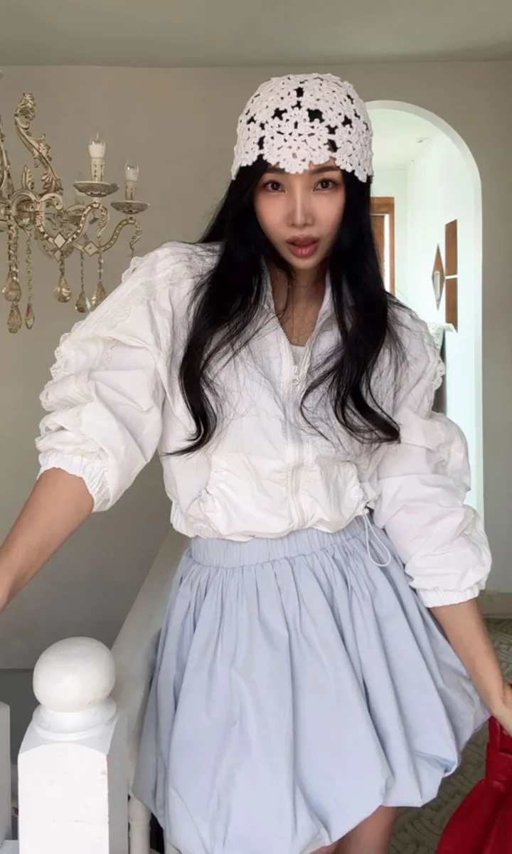 간절기 화이트레이스라인점퍼 상세 이미지 19