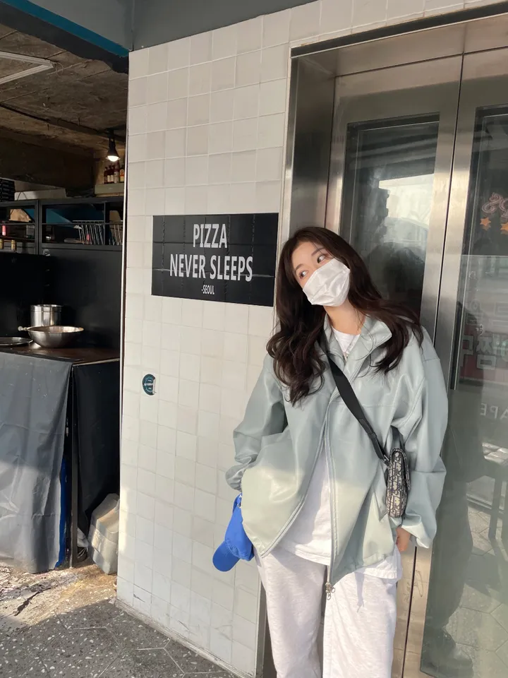 [주문폭주/MADE] 남녀공용 로제 오버핏 레더자켓 상세 이미지 133