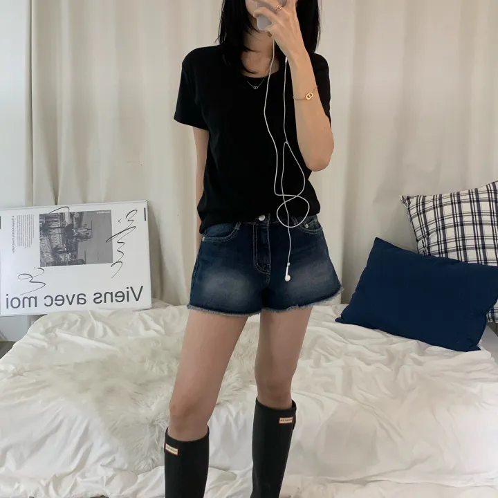 [스탠다드ver/여리여리~.] 기본 라운드 여름 봄 무지 면 반팔티 (6col) 상세 이미지 29