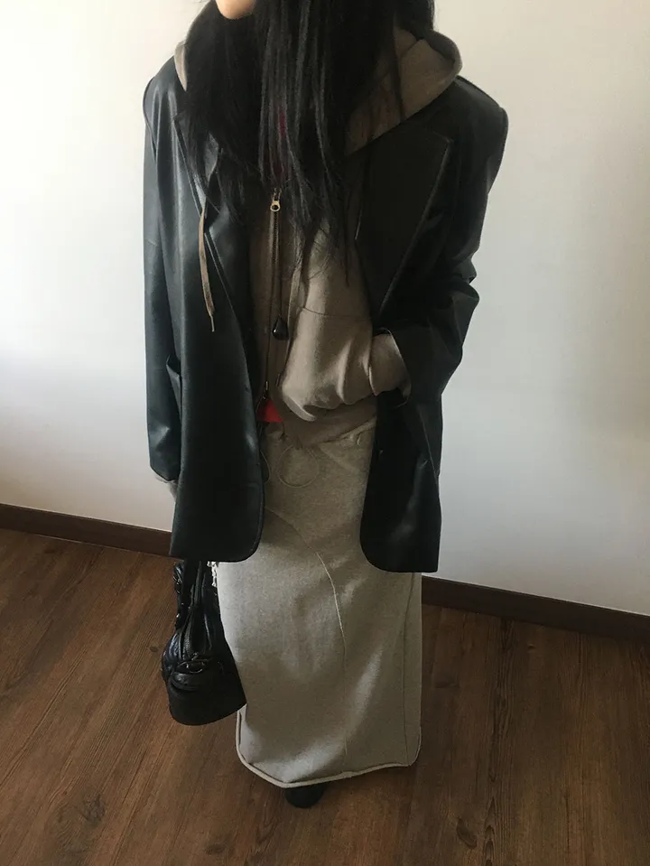 피그먼트 크롭 후드 집업 (4color) 상세 이미지 41